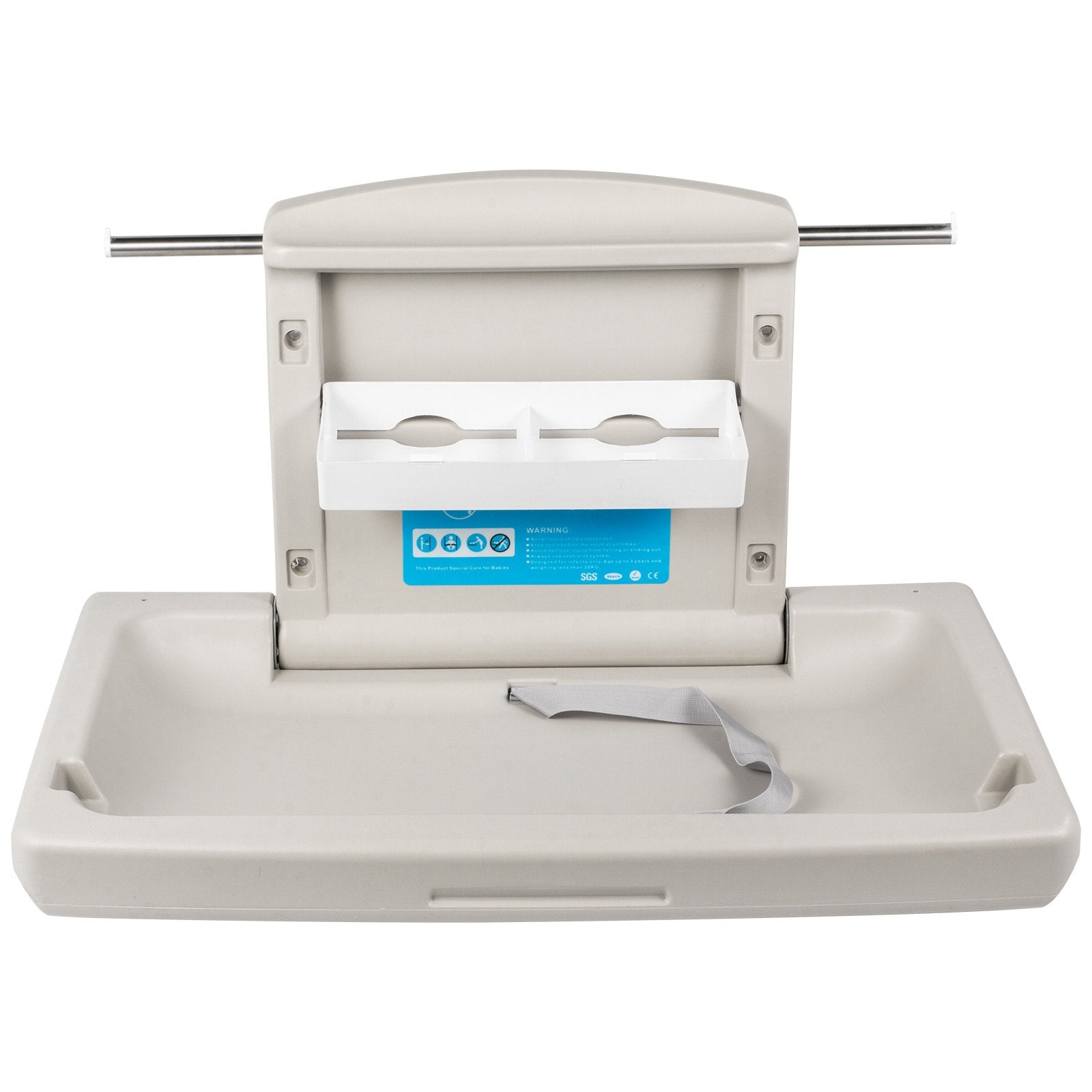 Horizontal Baby Changing Table Wall-mounted Baby Diaper Changing Station Vertical Fold Down Baby Changing V952-YENBGHZ0000000001V0