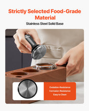 51mm/53mm/58mm Espresso Tamper Stainless Steel Coffee Tamper with Spring V952-YFC51MMBXGLLKDQ75V0