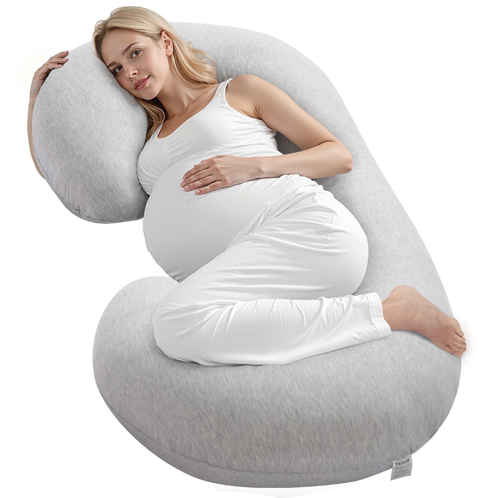 Pregnancy Pillow, C-Shaped Full Body Maternity Pillow, Ultra-Soft and Breathable Pregnant Support Pillows V952-YFZTBWSCXYTSN5OZWV0