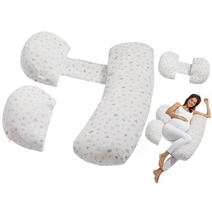 Pregnancy Pillows, Adjustable Maternity Pillow for Pregnant Women, Soft Pregnancy Body Pillow with Removable V952-YFZTSBSHXSHY8MKW3V0