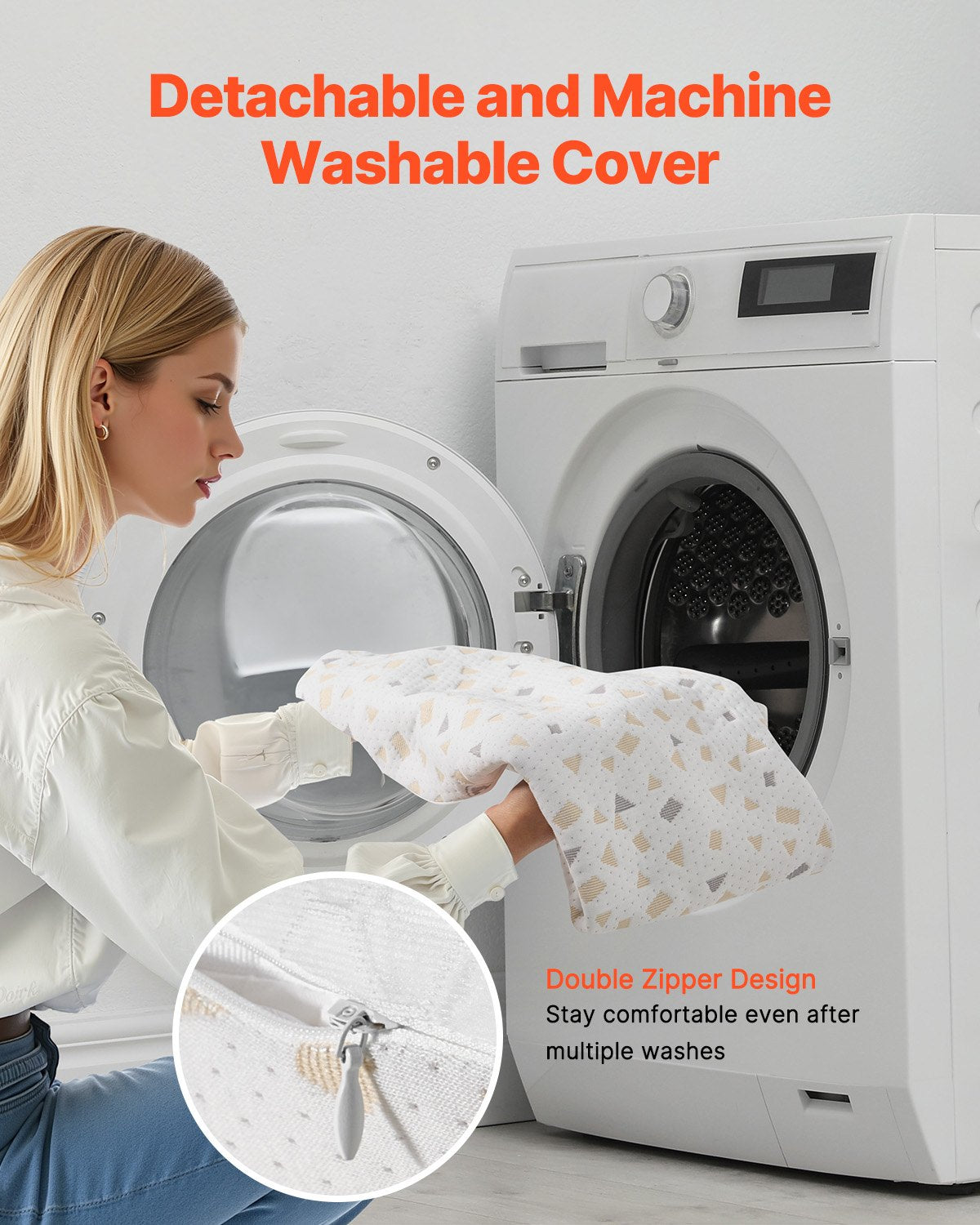 Pregnancy Pillows, Adjustable Maternity Pillow for Pregnant Women, Soft Pregnancy Body Pillow with Removable V952-YFZTSBSHXSHY8MKW3V0
