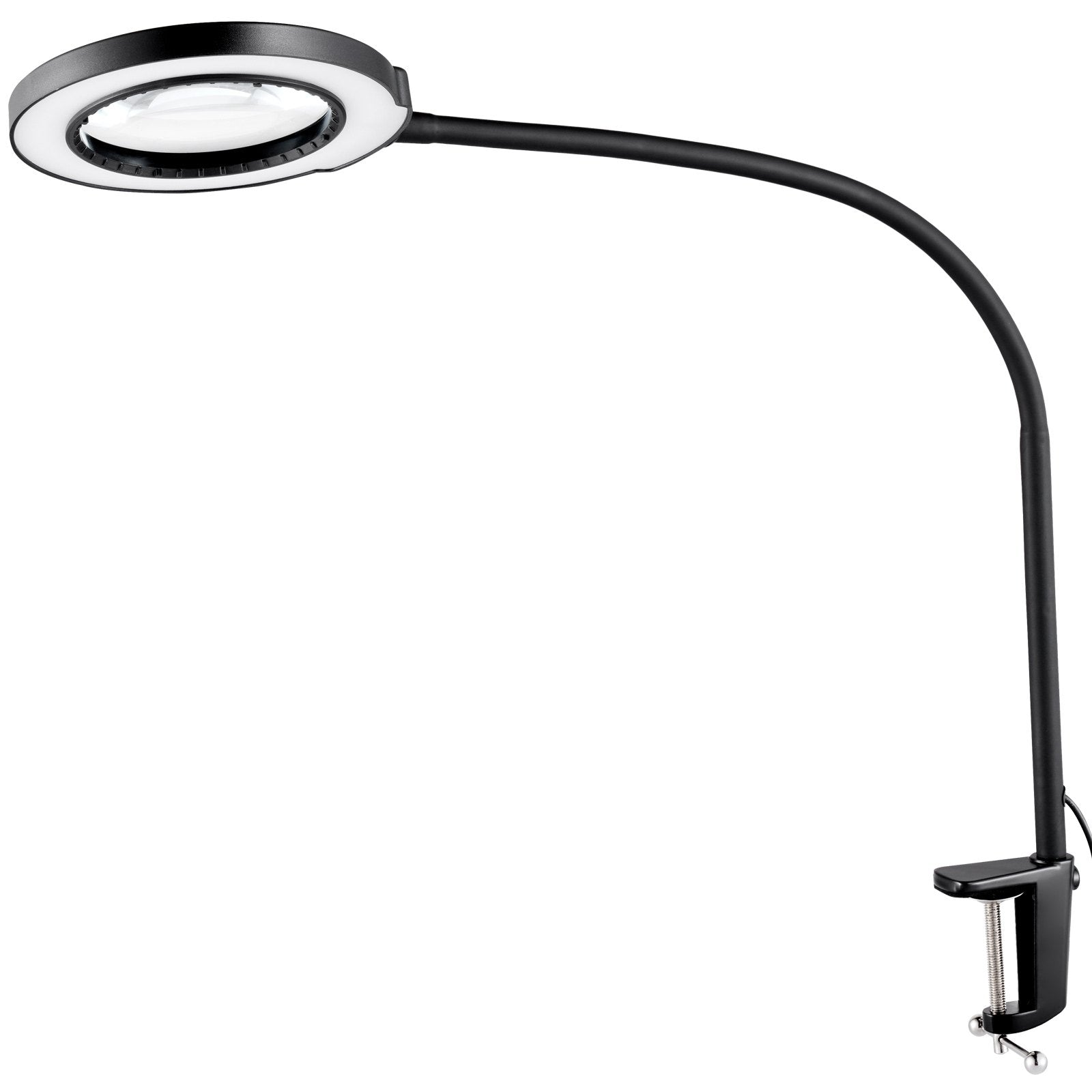 5X Floor Magnifying Glass with Light and Stand Flexible Gooseneck LED V952-YGFDD12WYDZW2Z6FFV9