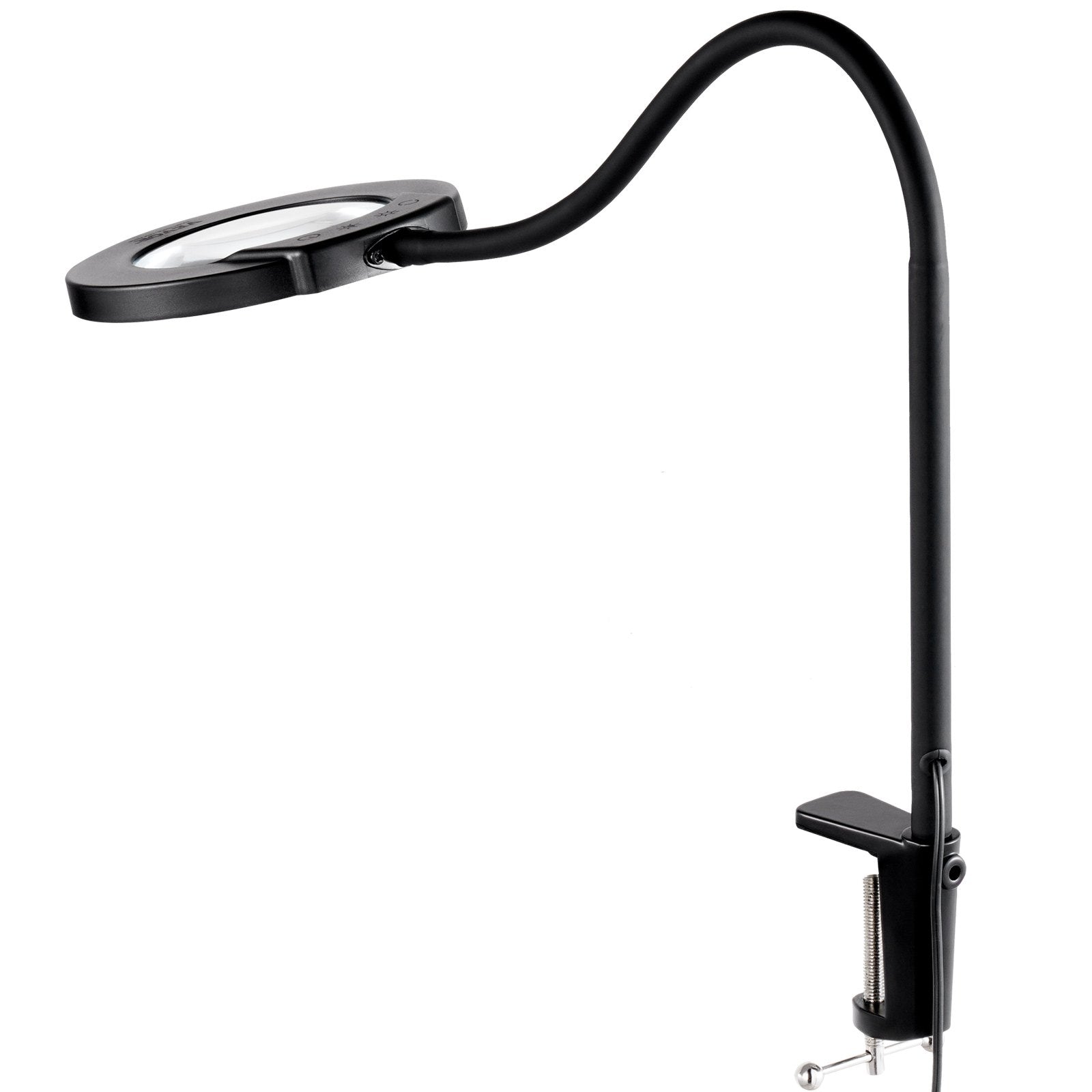 5X Floor Magnifying Glass with Light and Stand Flexible Gooseneck LED V952-YGFDD12WYDZW2Z6FFV9