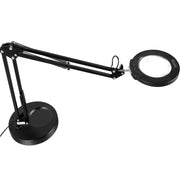Magnifying Glass with Light and Stand, 5X Magnifying Lamp, 4.3" Glass Lens, Base and Clamp 2-in-1 Desk V952-YGFDDYDZBCMAJI42JV9