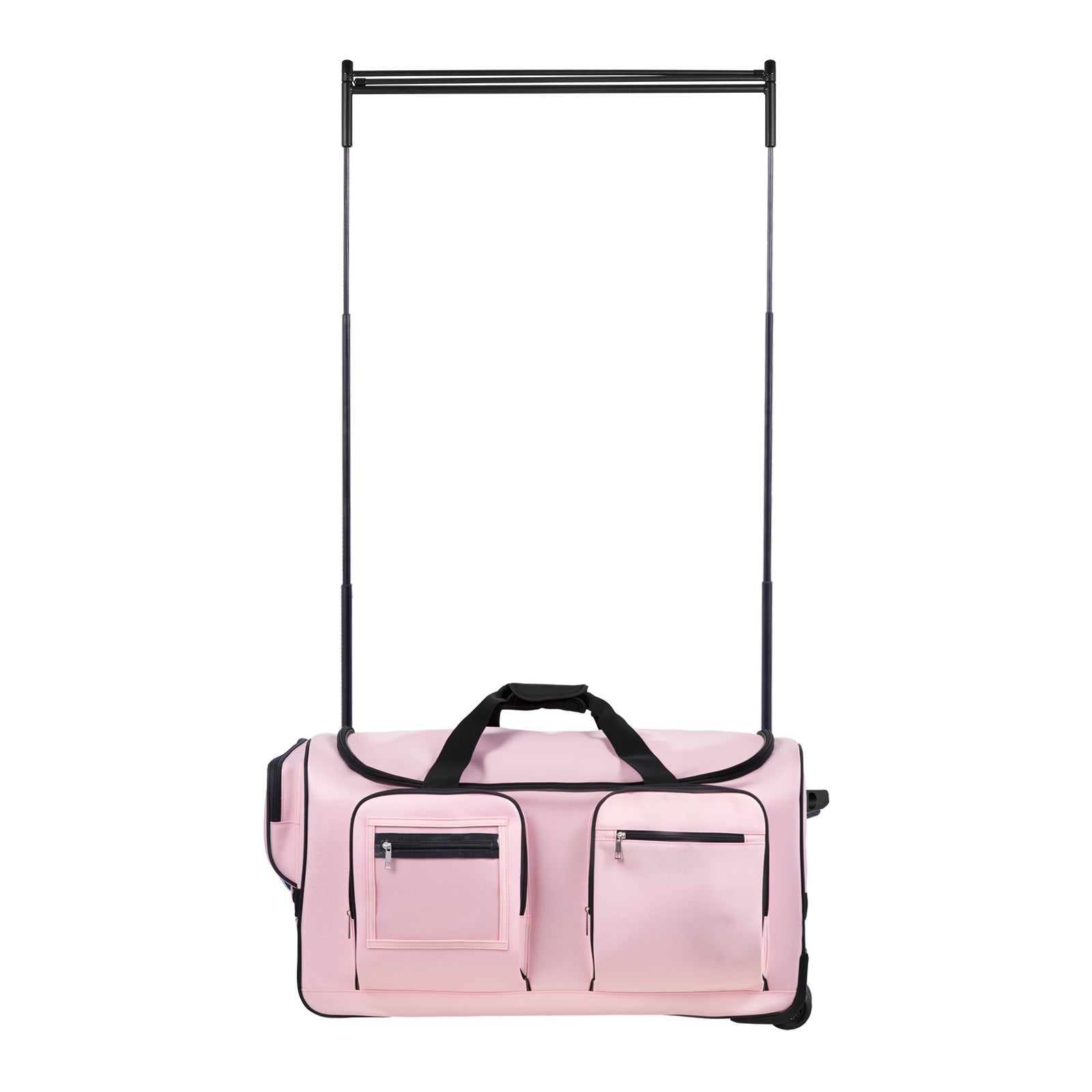 Dance Bag with Garment Rack, 736.6 mm Rolling Dance Duffel, with Wheels, USB Port, Height Adjustable Clothes V952-YGMLDYJDWDD21NOVK001V0