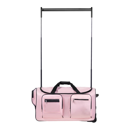 Dance Bag with Garment Rack, 736.6 mm Rolling Dance Duffel, with Wheels, USB Port, Height Adjustable Clothes V952-YGMLDYJDWDD21NOVK001V0
