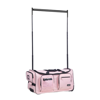 Dance Bag with Garment Rack, 736.6 mm Rolling Dance Duffel, with Wheels, USB Port, Height Adjustable Clothes V952-YGMLDYJDWDD21NOVK001V0