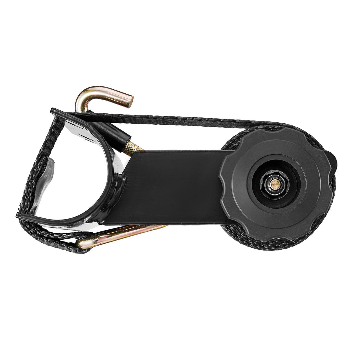 Ladder Rack Ratchet Straps, 47.6-50.8 mm Black Round Tube Mount, 38 mm Wide x 2.25 m Long Black Ladder Rack V952-YGTJJLGDD4J0S0IWZ001V0