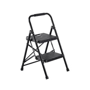 2 Step Ladder, Folding Step Stool with Wide Anti-Slip Pedal and Comfort Handgrip, Lightweight 272 kg Capacity V952-YGTTLBWGJPDS7RBCC001V0
