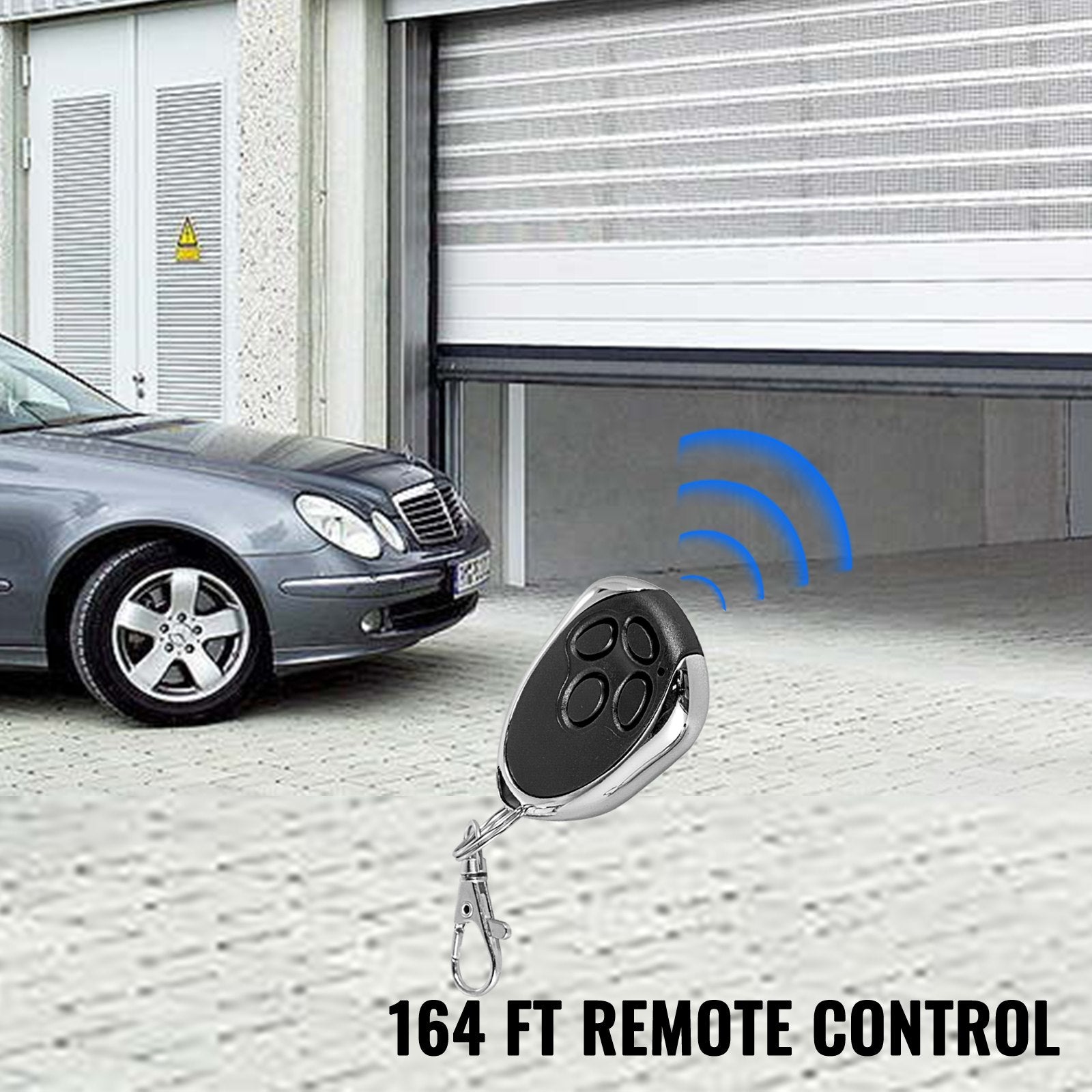 Garage Roller Door Opener, 800 N Lift Force 164 ft Remote Control, 220V Electric Roller Gate Opener, Auto V952-YHD0-1VJLMJ000001V3