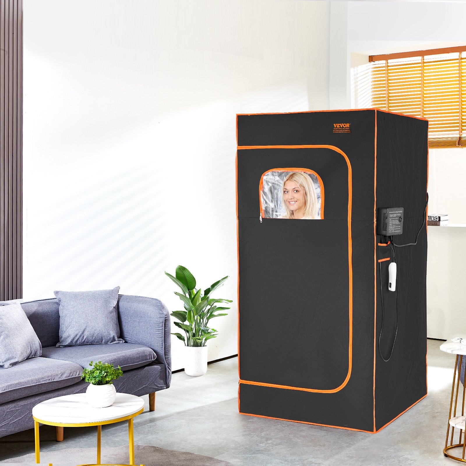 Sauna Tent Far Infrared 1400W Personal Home Spa Loss Weight Detox Therapy V952-YHWBXSSNQCCS9JZUFV3