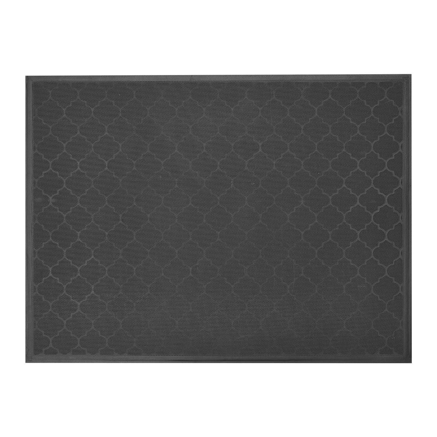 Front Door Mat, 1194 x 889 mm Commercial Floor Mat for Indoor and Outdoor, Modern Stylish Carpet with TPE V952-YHWDT4735INCQJY78001V0