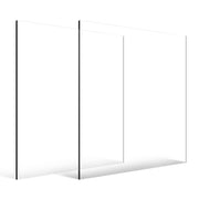 Plexiglass Acrylic Sheet, 2-Pack Plastic Sheets, 610 x 914 mm 6 mm Thick Clear Plastic Cast Transparent Glass V952-YJBL2436INCHGD23KV0