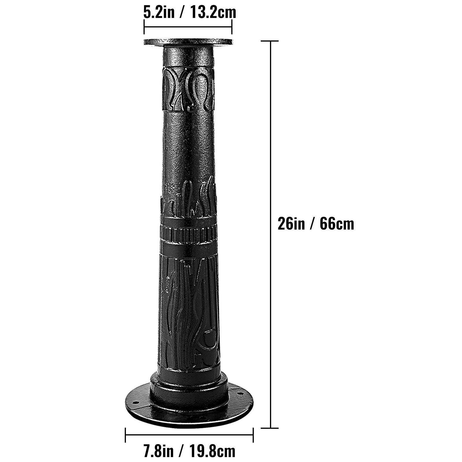 Antique Hand Water Pump Stand Pitcher Pump Stand for Yard Garden Black V952-YJHSFB2U5PXOAR23QV0
