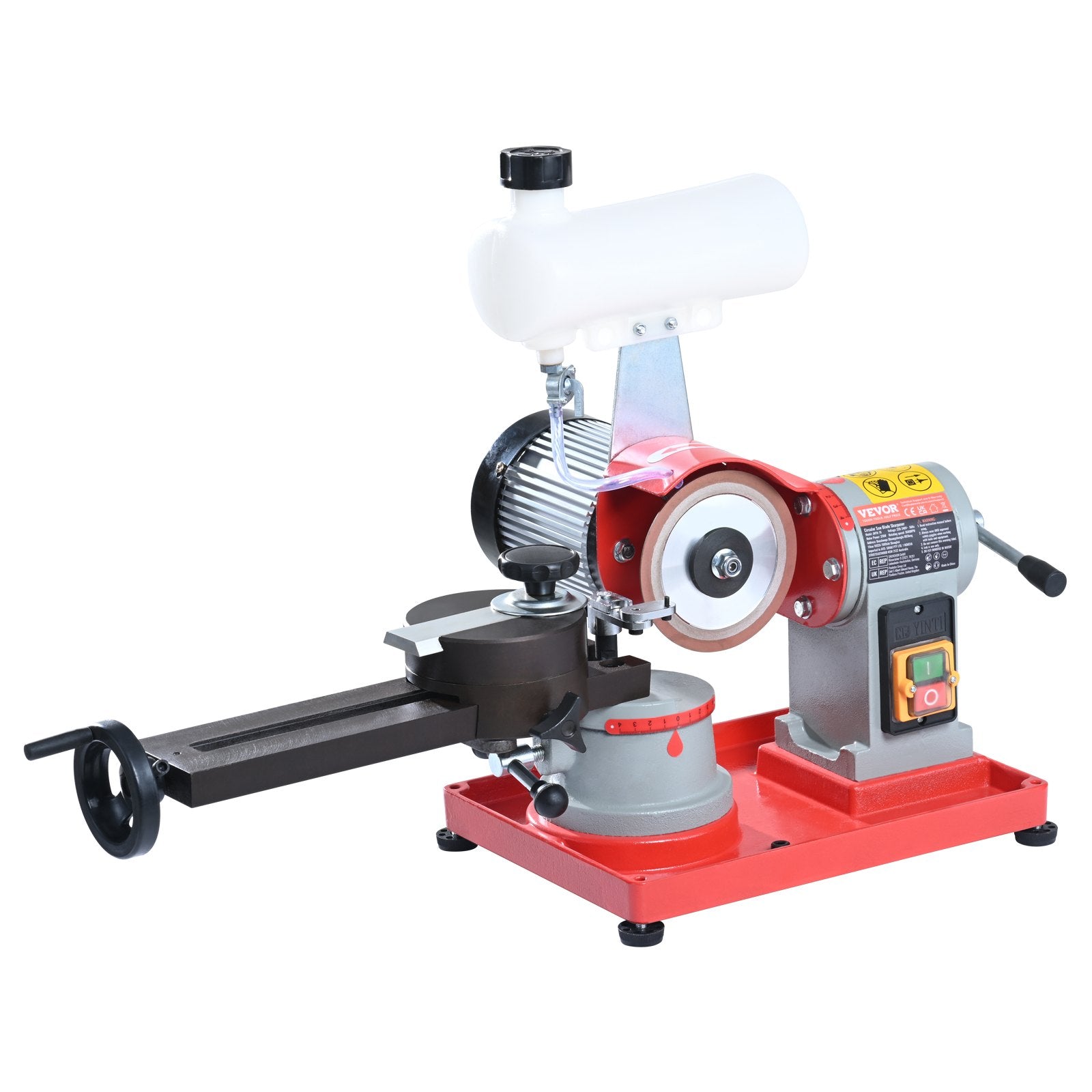 Circular Saw Blade Sharpener, 370W Saw Blade Grinding with Water Injection, Water Injection Circular Saw V952-YJPMGJZSYJPMYJSYIV3