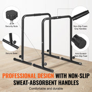 Dip Bars, 200 kg Capacity, Heave Duty Dip Stand Station with Adjustable Height, Fitness Workout Dip Bar V952-YJPXSG45YCDLNQ924V0