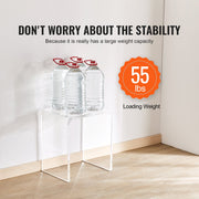 Acrylic End Table, 2 pcs C-Shaped Lucite Side Tables, Clear Acrylic Side Table for Drink, Food, Snack used in V952-YKLBZXTMSLGZUJFPMV0