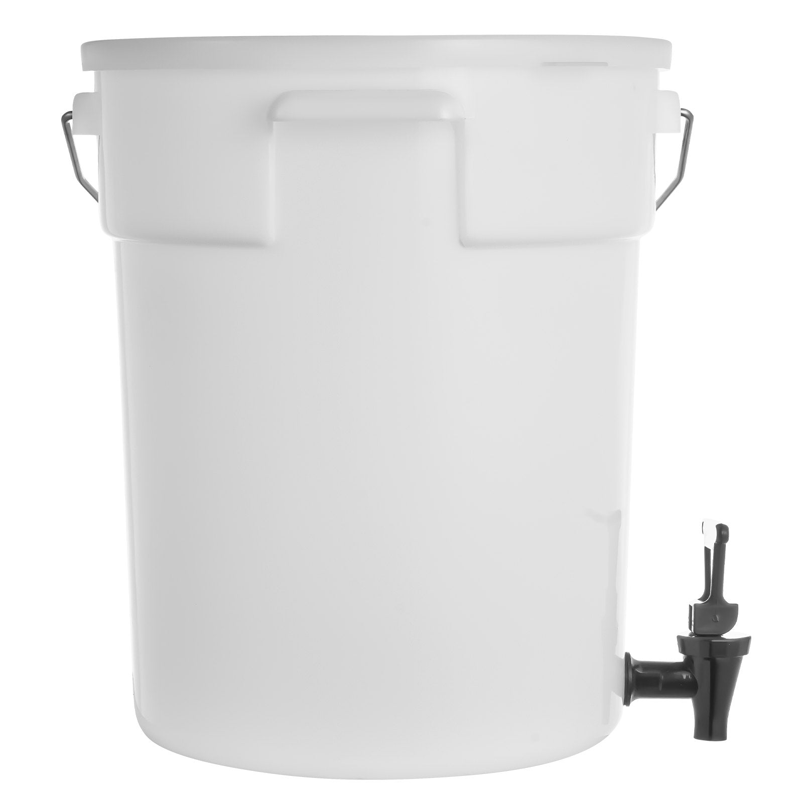 Beverage Dispenser, 5 Gallon Drink Dispensers for Parties, Plastic Juice Dispenser with Spigot and Lid, Iced V952-YLFPQSLFPQWDWXXWHV0