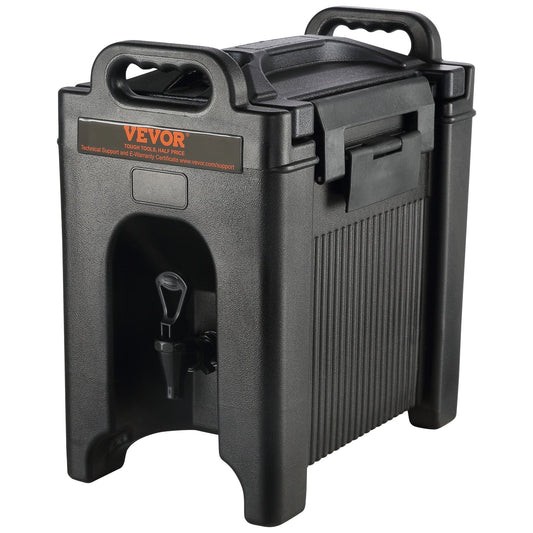 Insulated Beverage Dispenser, 9.5 L, Food-grade LDPE Hot and Cold Beverage Server, Thermal Drink Dispenser V952-YLHLQQFX25GAUQGS8V0
