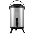 Stainless Steel Insulated Beverage Dispenser, 7.6 Liter, Thermal Hot and Cold Drink Server Dispenser with V952-YLHLQQYX10L0ZNM43V0
