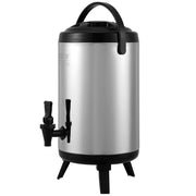 Stainless Steel Insulated Beverage Dispenser, 7.6 Liter, Thermal Hot and Cold Drink Server Dispenser with V952-YLHLQQYX10L0ZNM43V0