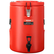 Stainless Steel Insulated Beverage Dispenser, 17.2 Liter, Thermal Hot and Cold Drink Server Dispenser with V952-YLHLQQYX5JL0EEU4SV0