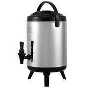 Stainless Steel Insulated Beverage Dispenser, 6 Liter, Thermal Hot and Cold Drink Server Dispenser with V952-YLHLQQYX8L00TYE16V0