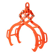 28in Log Lifting Tongs, 4-Claw Log Tongs, Heavy Duty Steel Log Grapple, 2650LBS Lifting Capacity, Swivel Log V952-YMBYQ28YC4ZKCWY9ZV0