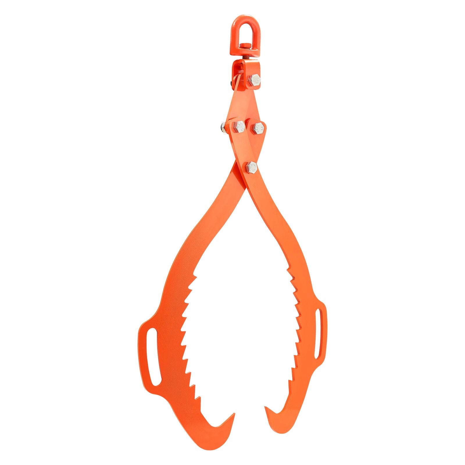 32in Log Lifting Tongs, 2-Claw Log Tongs, Heavy Duty Steel Log Grapple, 1543LBS Lifting Capacity, Swivel Log V952-YMBYQ32YC2ZKPHHI0V0