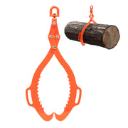 32in Log Lifting Tongs, 2-Claw Log Tongs, Heavy Duty Steel Log Grapple, 1543LBS Lifting Capacity, Swivel Log V952-YMBYQ32YC2ZKPHHI0V0