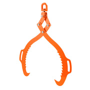 32in Log Lifting Tongs, 2-Claw Log Tongs, Heavy Duty Steel Log Grapple, 1543LBS Lifting Capacity, Swivel Log V952-YMBYQ32YC2ZKPHHI0V0