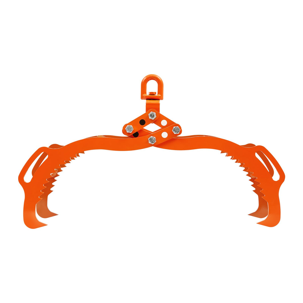 36in Log Lifting Tongs, 4-Claw Log Tongs, Heavy Duty Steel Log Grapple, 3300LBS Lifting Capacity, Swivel Log V952-YMBYQ36YC4ZKU86RSV0