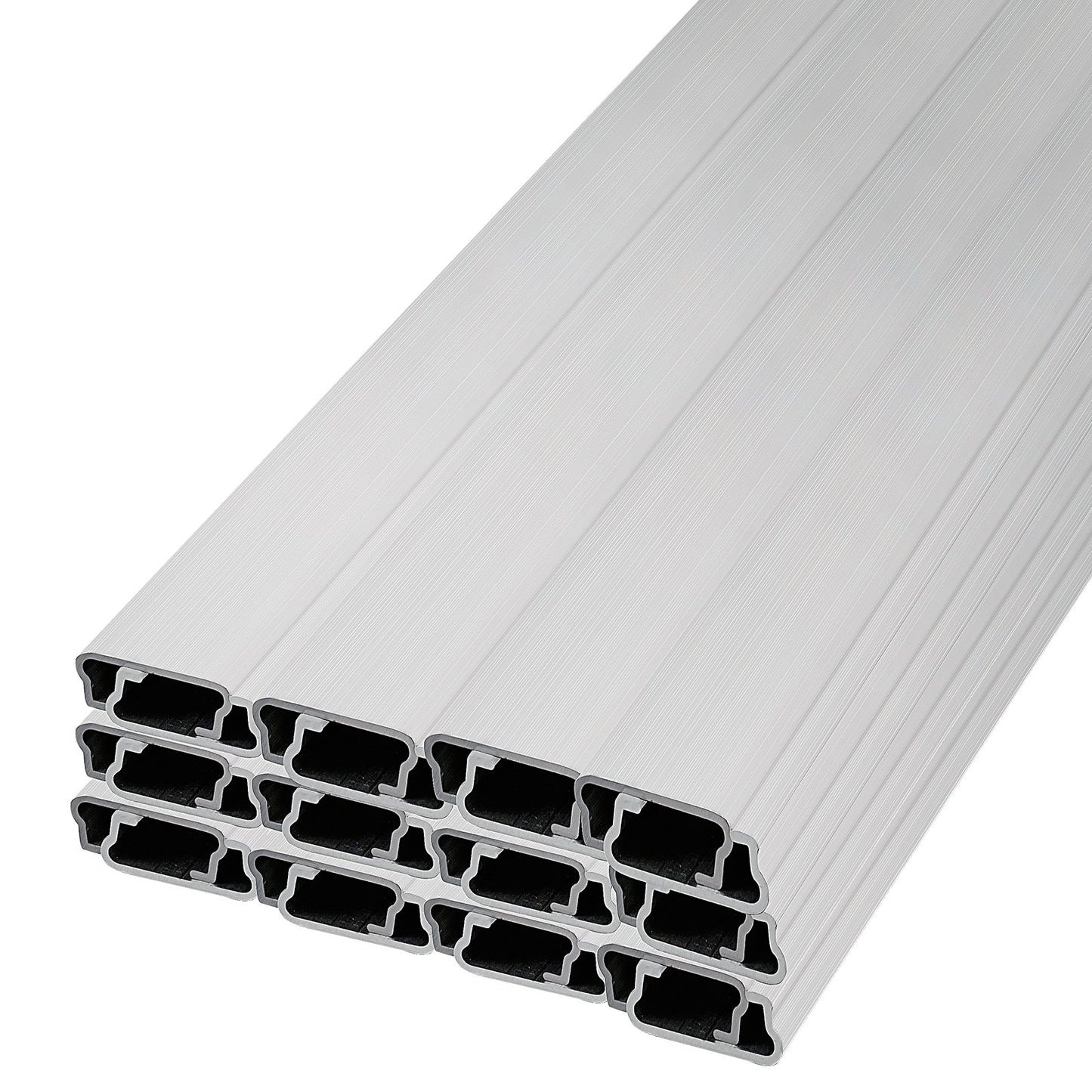 Spring Wire and Lock Channel, 2m Spring Lock & U-Channel Bundle for Greenhouse, 50 Packs PE Coated Spring V952-YMCKCTZLHJ250046ZV0