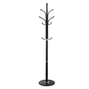 Coat Rack Freestanding, Coats Tree Stand with Stable Marble Base & 6 Hooks, Free Standing Hall Coat Rack for V952-YMJWGSJSSCP0JYMX6001V0