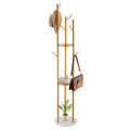 Coat Rack, Freestanding Coat Rack Stand with Quartz Stone Base & 9 Hooks, Free Standing Hall Coat Tree for V952-YMJYXJJSSCP0Q2T2T001V0