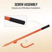 Log Peavey, 46.5 in, Metal Handle Log Lifter, Heavy Duty Log Roller with Max 19 in Opening, Rust-Resistant V952-YMQJDJTLOGPEK16G3V0