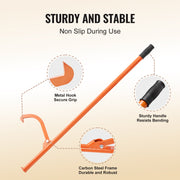 Cant Hook Tool, 46.5 in, Heavy Duty Steel Log Roller, Log Lifter Timber Jack 32" Dia Logs, Forestry Logging V952-YMQJDPTCANTHZR4A9V0