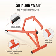 Timberjack, 46.5 in, Heavy Duty Steel Log Roller, Log Lifter with Adjustable Cant Hook, Logging Tools Log V952-YMQJDSJZDZXTMNCF6V0