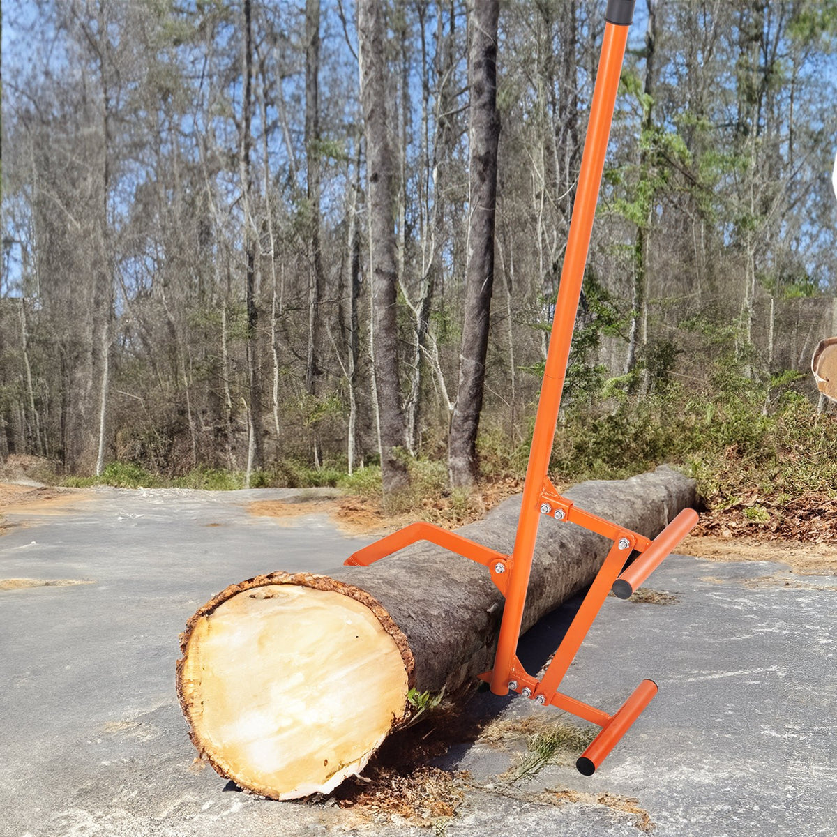 Timberjack, 46.5 in, Heavy Duty Steel Log Lifter, Log Roller with Adjustable Cant Hook, Logging Tools Log V952-YMQJDSZDTIMB107OFV0
