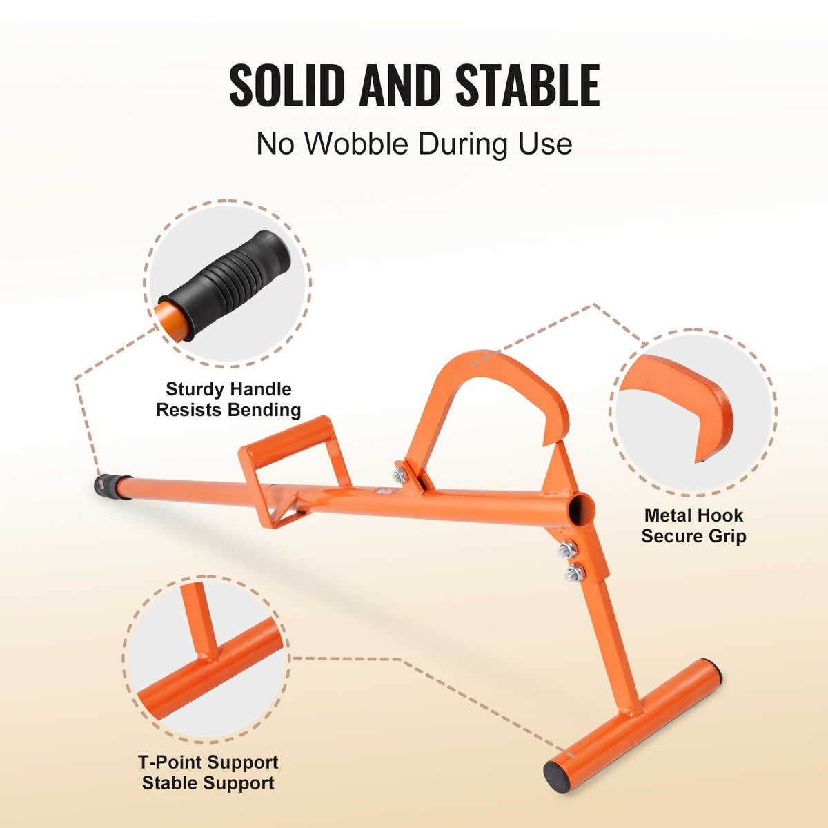 Timberjack, 46.5 in, 4 in 1 Heavy Duty Steel Log Lifter, Multifunctional Log Roller Adjustable Cant Hook, V952-YMQJDTZZDDHY9CJHJV0