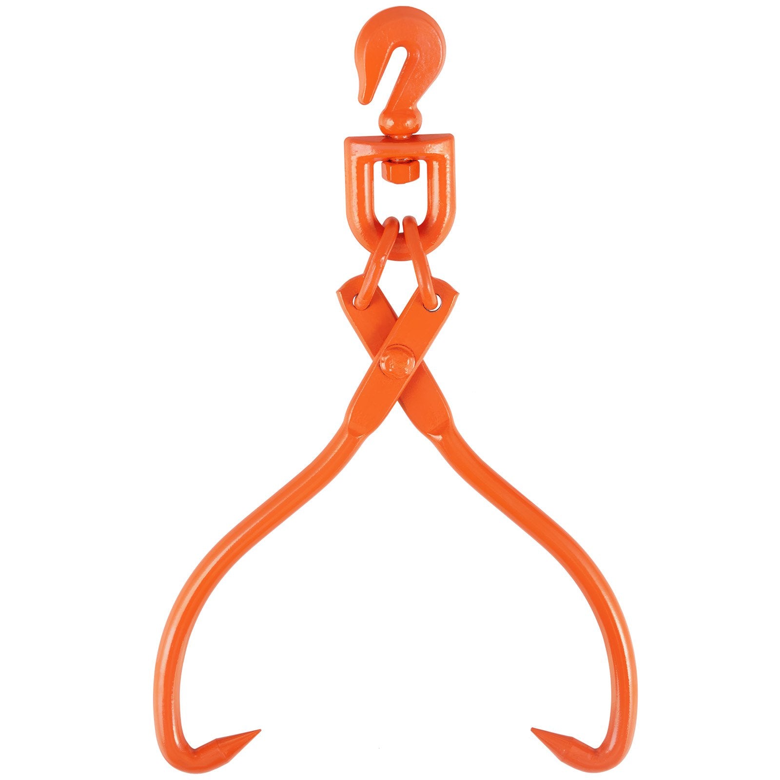 Log Skidding Tongs, 45.7cm 2 Claw Log Lifting Tongs, Heavy Duty Rotating Steel Lumber Skidding Tongs, 350 kg V952-YMQZQ18YC2ZK618WUV0