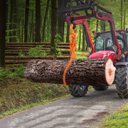 Log Skidding Tongs, 45.7cm 2 Claw Log Lifting Tongs, Heavy Duty Rotating Steel Lumber Skidding Tongs, 350 kg V952-YMQZQ18YC2ZK618WUV0