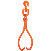 Log Skidding Tongs, 45.7cm 2 Claw Log Lifting Tongs, Heavy Duty Rotating Steel Lumber Skidding Tongs, 350 kg V952-YMQZQ18YC2ZK618WUV0
