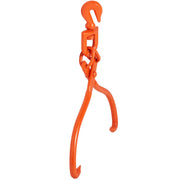 Log Skidding Tongs, 45.7cm 2 Claw Log Lifting Tongs, Heavy Duty Rotating Steel Lumber Skidding Tongs, 350 kg V952-YMQZQ18YC2ZK618WUV0