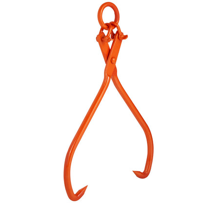 Log Skidding Tongs, 81.3cm 2 Claw Log Lifting Tongs, Heavy Duty Steel Lumber Skidding Tongs, 700 kg Loading V952-YMQZQ32YC2ZBP6NXKV0
