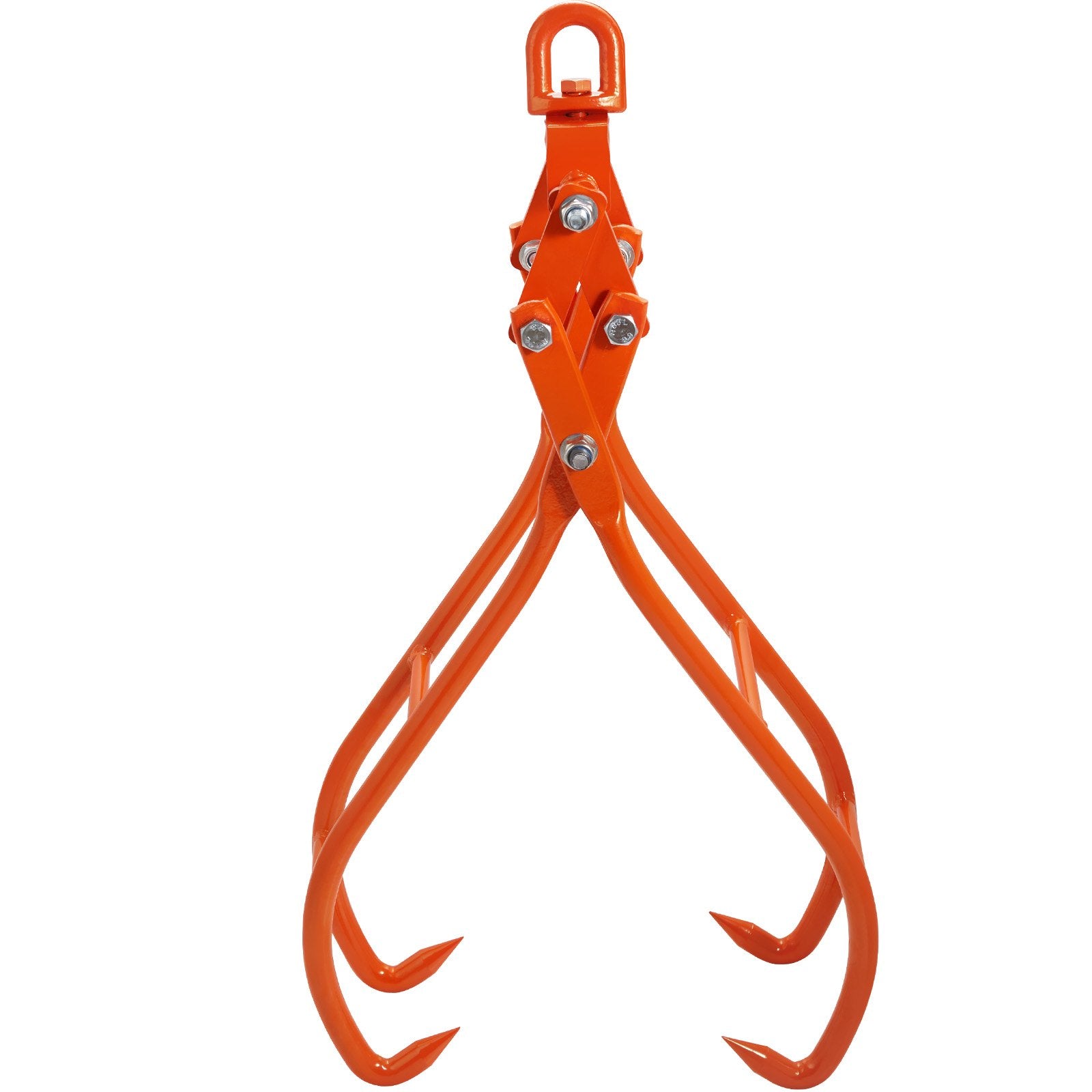 Timber Claw Hook, 36 inch 4 Claw Log Grapple for Logging Tongs, Swivel Steel Log Lifting Tongs, Eagle Claws V952-YMQZQ36YC4ZK04DRLV0