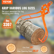 Timber Claw Hook, 36 inch 4 Claw Log Grapple for Logging Tongs, Swivel Steel Log Lifting Tongs, Eagle Claws V952-YMQZQ36YC4ZK04DRLV0