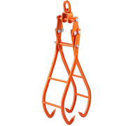 Timber Claw Hook, 36 inch 4 Claw Log Grapple for Logging Tongs, Swivel Steel Log Lifting Tongs, Eagle Claws V952-YMQZQ36YC4ZK04DRLV0