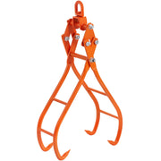 Timber Claw Hook, 36 inch 4 Claw Log Grapple for Logging Tongs, Swivel Steel Log Lifting Tongs, Eagle Claws V952-YMQZQ36YC4ZK04DRLV0