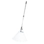 Leaf Rake, 15 Metal Tines, Adjustable Garden Rake for Lawns with 19-57 cm Wide Head and 81.3-160 cm Long V952-YPDPJS823INCHS6JN001V0